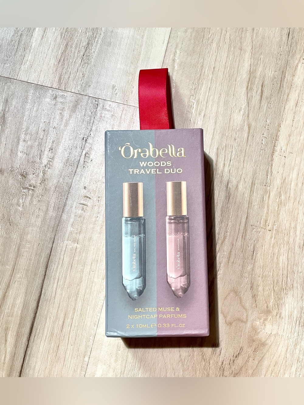 Orabella Woods Travel Duo - Salted Muse & Nightcap Set, New in Box